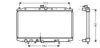 ASHUKI C554-16 Radiator, engine cooling
